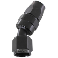 AF207-06DBLK - ALLOY 30 DEG HOSE END -6AN