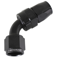 AF208-04DBLK - ALLOY 60 DEG HOSE END -4AN