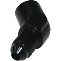 AF371-03BLK - 45 Deg Female 1/8 NPT to -3 Bl