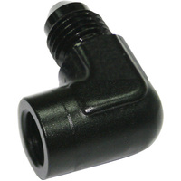 AF373-03BLK - 90 Deg adaptor 1/8 NPT to -3 B