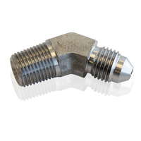 AF382-03 - S/S 45 DEG 1/8" NPT TO -3AN