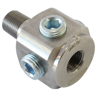 AF388 - 1/8" BSP TO NPT BLOCK ADAPTER