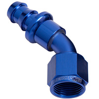 AF402-10 - 45 DEG PUSH LOCK END -10AN
