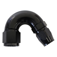 AF555-06-08BLK - STEPPED 150 DEG HOSEEND -6 HOS