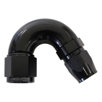 AF555-08-06BLK - STEPPED 150 DEG HOSEEND -8 HOS