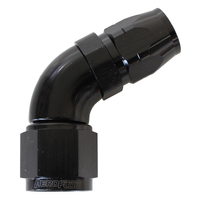 AF558-08-06BLK - ALLOY 60 DEG HOSE END -8 HOSE