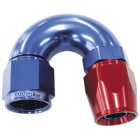 AF576-08D - 180 DEG -8AN FULL FLOW TEFLON