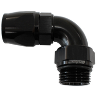 AF583-08-08DBLK - MALE END -8ORB to -8AN TEFLON