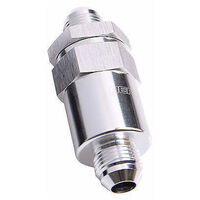 AF609-06S - BILLET FUEL FILTER -6AN