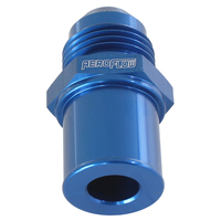 Aeroflow Push In Cover Breather Adapterto -8AN Blue BA To FG Rear AF708-08R
