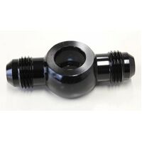 AF721-06-06BLK - Banjo 1/2" to Dual -6AN