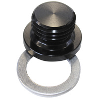 AF814-M10-01BLK - METRIC PORT PLUG M10 X 1.0