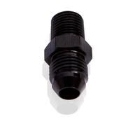 AF816-08BLK-25 - MALE FLARE -8AN TO 3/8" NPT