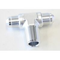 AF825-08-08S - TEE -8AN WITH 1/2" NPT ON SIDE