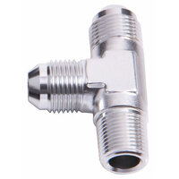 AF826-04S - TEE -4AN WITH 1/8" NPT ON RUN