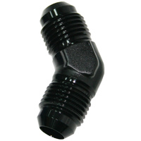 AF827-10BLK - Male -10 45 Deg Union Black