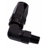 AF829-08-06BLK - MALE 3/8" NPT 90 DEG TO -8AN