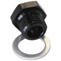 AF912-M14-02BLK - M14X1.5 PIPE REDUCER TO F/MALE