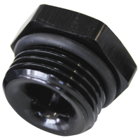 AF912-P12-02BLK - -12ORB PORT REDUCER TO 1/8 NPT
