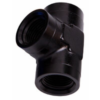 AF917-16BLK - FEMALE PIPE TEE 1" NPT