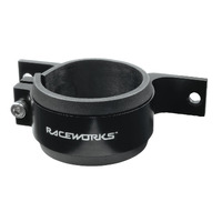 Raceworks Billet Fuel Pump Bracket 60mm Black ALY-001BK