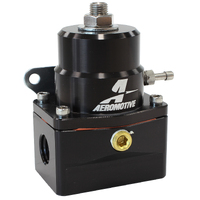 Aeromotive A1000-6 Injected Bypass Fuel Pressure Regulator Black 40-75 PSI