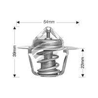 Dayco Thermostat for FPV F6 X 2/2008 - 3/2009 4.0L 6 cyl 24V DOHC TMPFI Turbo SY 270kW Barra 270T