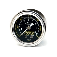 GFB fuel pressure gauge suits 8050 8060 40mm  1 1 2" 1/8 NPT 0 to 120psi GFB5730