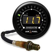 Innovate MTX-L Plus Digital Gauge 2-1/16" Digital Air/Fuel Ratio Kit 8FT Cable