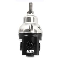 MSD Fuel Pressure Regulator Suit EFI Adjustable 15-90 PSI With Boost Reference