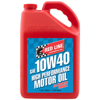Red Line Oil 10W40 Motor Oil 1 Gallon Bottle 3.785 Litres 