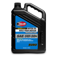Red Line Oil 5W30TD Professional Series Motor Oil - Euro5 Quart Bottle 4.732 Litres 