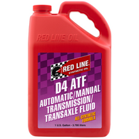 Red Line Oil D4 Automatic Transmission Fluid 1 Gallon Bottle 3.785 Litres 