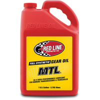 Red Line Oil MTL 75W80 GL-4 Gear Oil 1 Gallon Bottle 3.785 Litres 