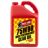 Red Line Oil 75W90 GL-5 Gear Oil 1 Gallon Bottle 3.785 Litres 