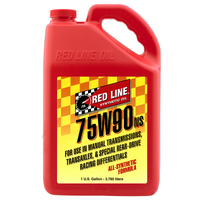 Red Line Oil 75W90 NS GL-5 Gear Oil 1 Gallon Bottle 3.785 Litres 