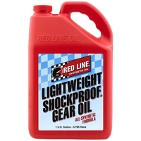 Red Line Oil Lightweight ShockProof Gear Oil 1 Gallon Bottle 3.785 Litres 