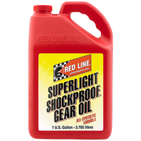 Red Line Oil Superlight ShockProof Gear Oil 1 Gallon Bottle 3.785 Litres 