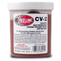 Red Line Oil CV-2 Grease with Moly 14oz Bottle 396 grams 