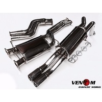 Venom Exhaust FG Ute Ford XR6T 4" Stainless Turbo-Back Exhaust
