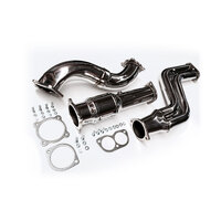 Venom Exhaust Stainless for Ford Falcon BA BF XR6 Turbo 4" Dump Pipe 100 cell Cat & Y Section