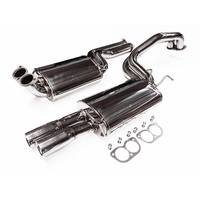Venom Exhaust for Ford FPV BA BF XR6 Turbo Sedan Twin 2.5" Stainless Steel Exhaust System F6