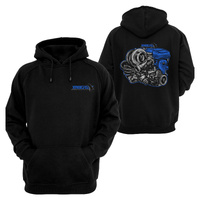 XR6 Turbo Developments "Barra" Print Hoodie Large